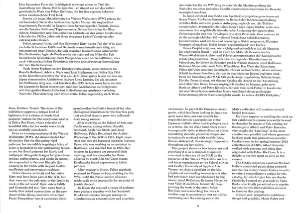 STARS, FEATHERS, TASSELS - The Wiener Werkstätte artist Felice Rix-Ueno (1893–1967)