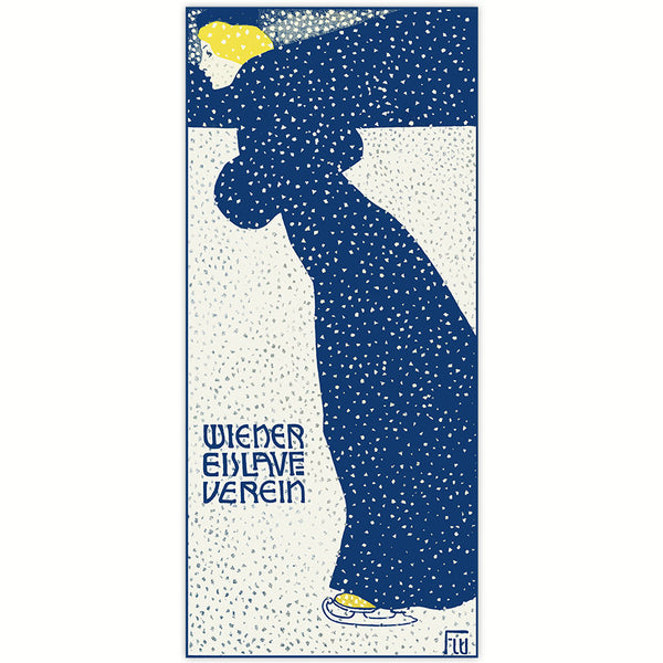 Advertising poster 1903 - Vienna Ice Skating Club 