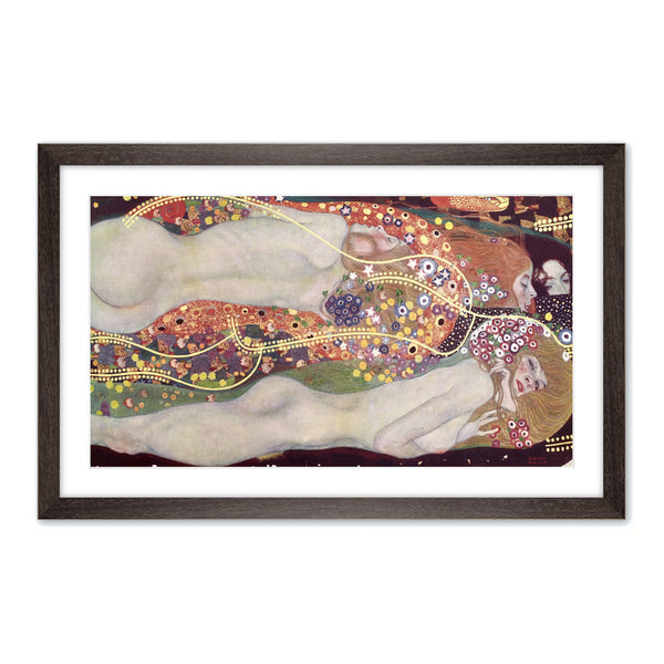 Gustav Klimt - Water Snakes II