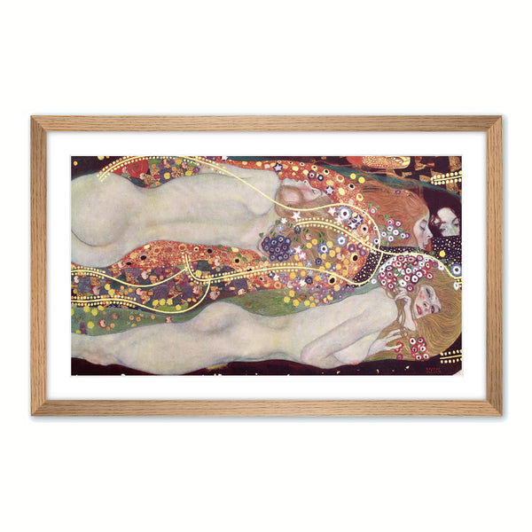 Gustav Klimt - Water Snakes II