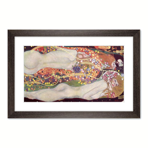 Gustav Klimt - Water Snakes II