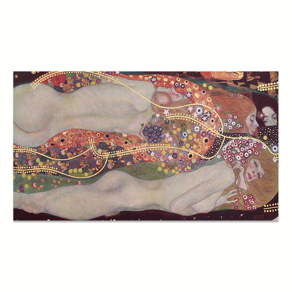 Gustav Klimt - Water Snakes II