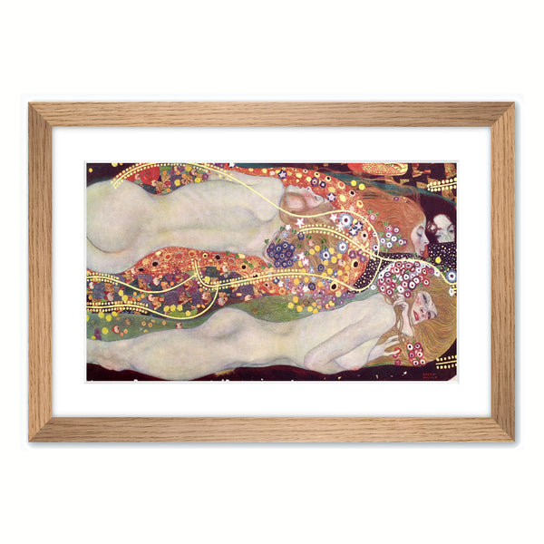 Gustav Klimt - Water Snakes II