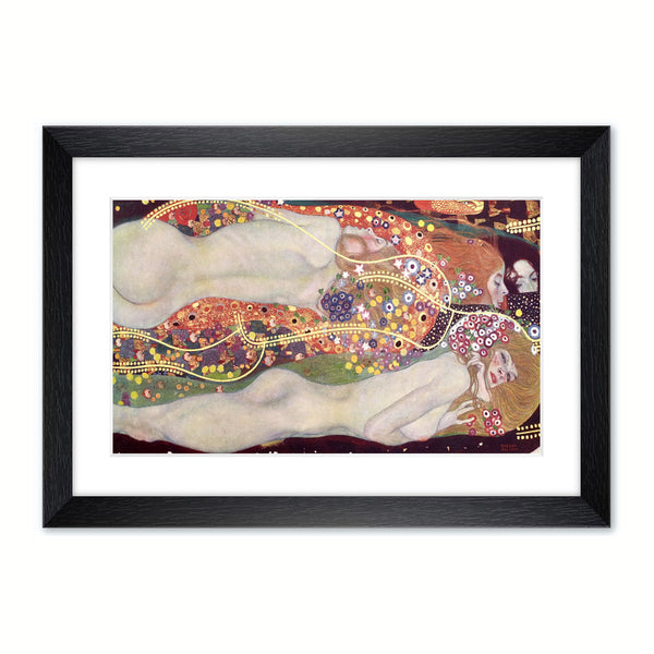 Gustav Klimt - Water Snakes II
