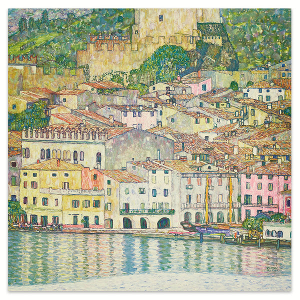 Gustav Klimt: Malcesine on Lake Garda 