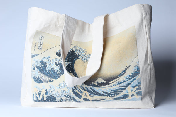 Tote Bag "Unter der Welle bei Kanagawa"
