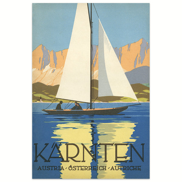 Werbeplakat 1930 - Kärnten