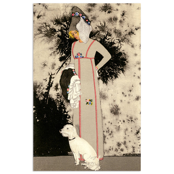 Fashion card - Dog series