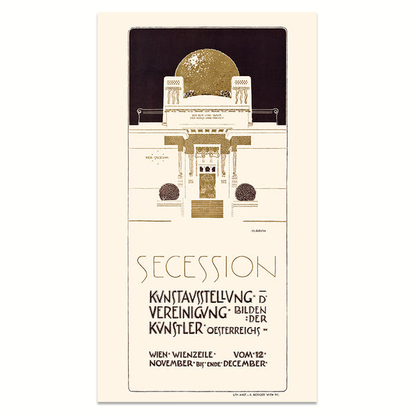 Poster for the 1898 exhibition