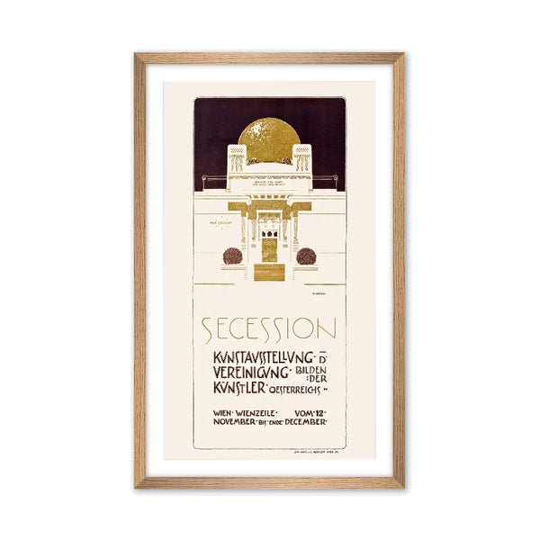 Poster for the 1898 exhibition