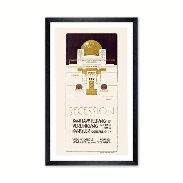 Poster for the 1898 exhibition