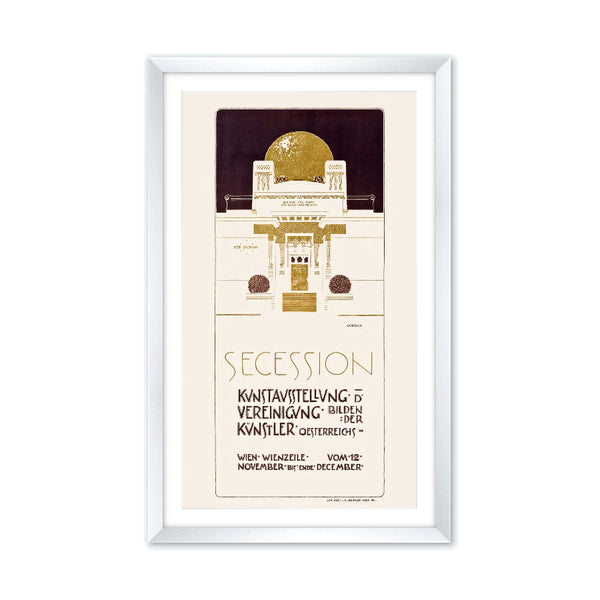 Poster for the 1898 exhibition