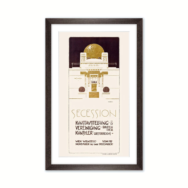 Poster for the 1898 exhibition