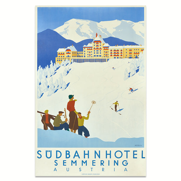Kunstdruck: Südbahnhotel Semmering