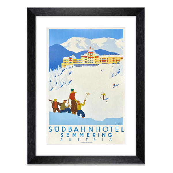Advertising poster 1933 - Südbahnhotel