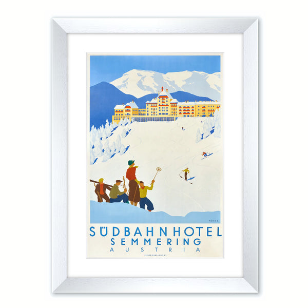 Advertising poster 1933 - Südbahnhotel