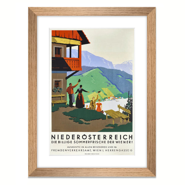 Werbeplakat 1935 - Niederösterreich