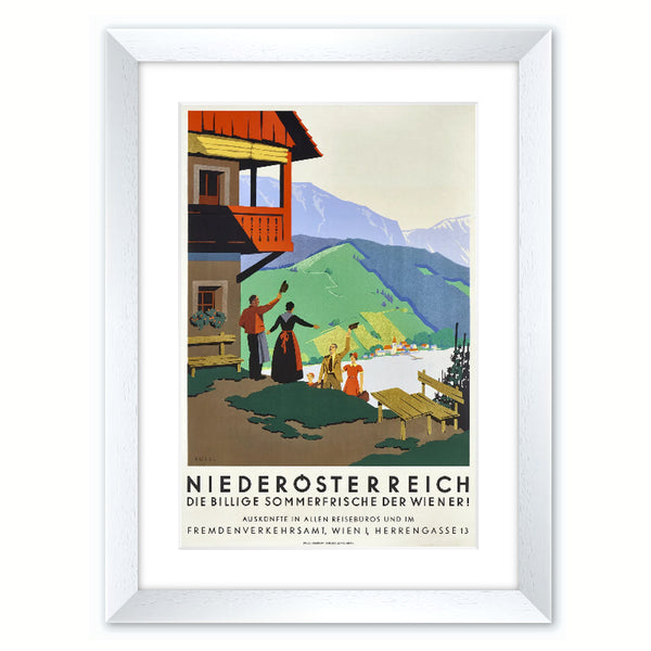Werbeplakat 1935 - Niederösterreich