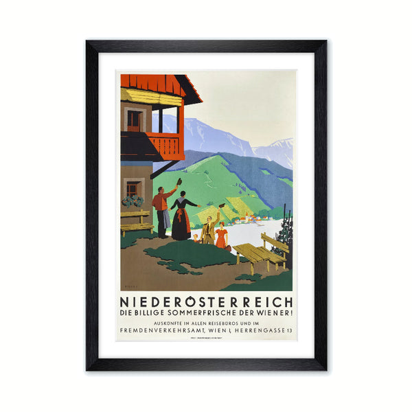 Werbeplakat 1935 - Niederösterreich