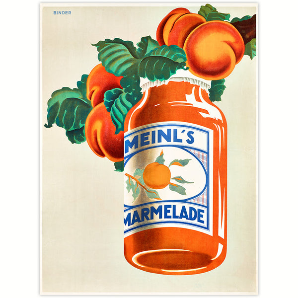 Werbeplakat 1925 - Meinl's Marmelade