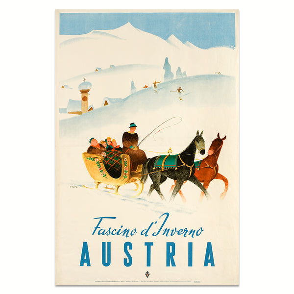 Advertising poster 1950 - Austria