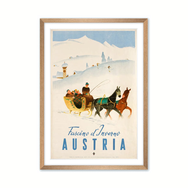 Advertising poster 1950 - Austria