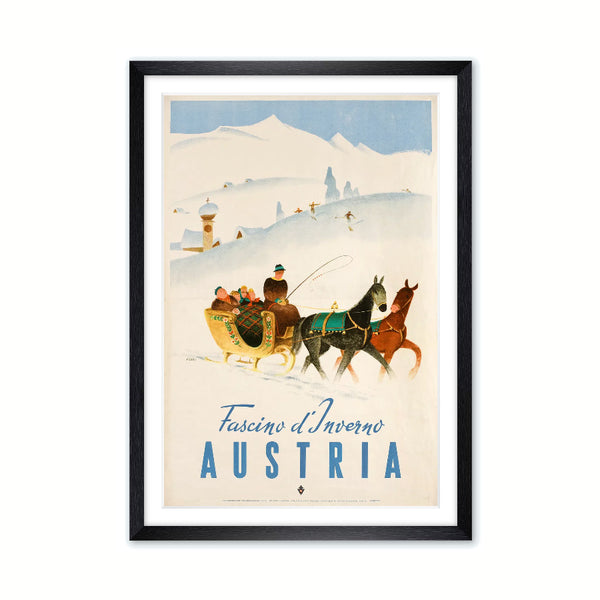 Advertising poster 1950 - Austria
