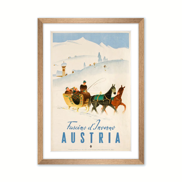 Advertising poster 1950 - Austria
