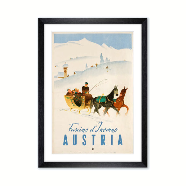 Advertising poster 1950 - Austria