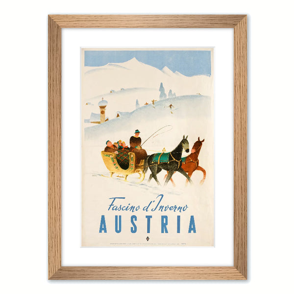 Advertising poster 1950 - Austria