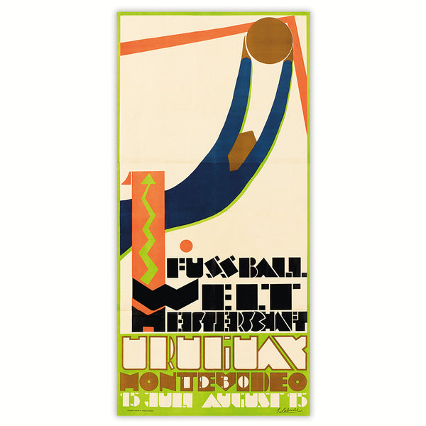 1. Fußball - Weltmeisterschaft. Uruguay