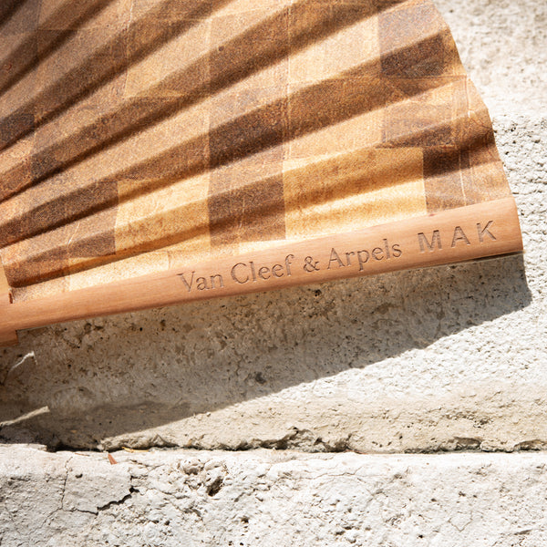 MAK X VAN CLEEF & ARPELS Pear Wood Fan