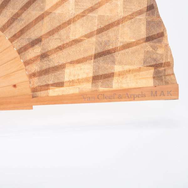 MAK X VAN CLEEF & ARPELS Pear Wood Fan