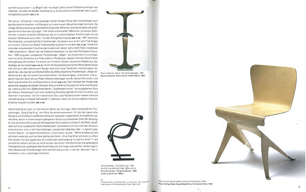 SWINGING FREELY - chairs between an architectural manifesto and material experiment